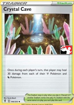 Crystal Cave⁣ - Play! Pokémon Prize Pack Series One⁣ (Promo)⁣ [EVS 144]