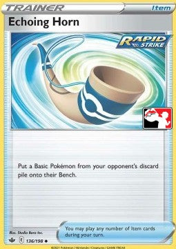 Echoing Horn⁣ - Play! Pokémon Prize Pack Series One⁣ (Promo)⁣ [CRE 136]