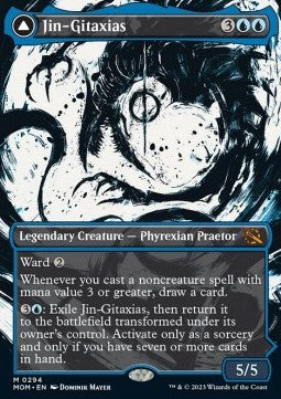 Jin-Gitaxias // The Great Synthesis (V.1) - March of the Machine: Extras (Mythic) [XMOM-294]