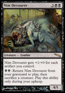 Nim Devourer⁣ - Mirrodin⁣ (Rare)⁣ [70]