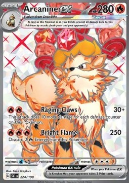 Arcanine ex⁣ - Scarlet & Violet⁣ (Ultra Rare)⁣ [224]