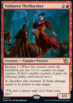 Voldaren Thrillseeker⁣ - March of the Machine⁣ (Rare)⁣ [171]