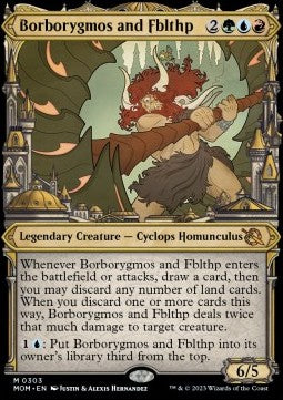 Borborygmos and Fblthp⁣ - March of the Machine: Extras⁣ (Mythic)⁣ [303]