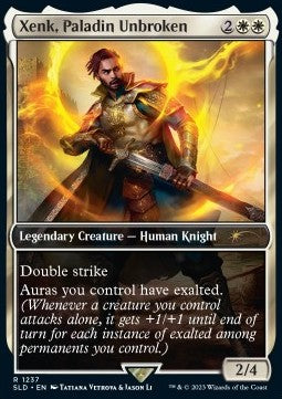Xenk, Paladin Unbroken - Secret Lair Drop Series: Secret Lair x Dungeons & Dragons: Honor Among Thieves (Rare) [SLDHAT-1237]