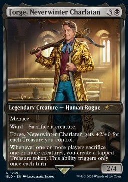 Forge, Neverwinter Charlatan - Secret Lair Drop Series: Secret Lair x Dungeons & Dragons: Honor Among Thieves (Rare) [SLDHAT-1239]