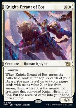 Knight-Errant of Eos⁣ - March of the Machine⁣ (Rare)⁣ [26]