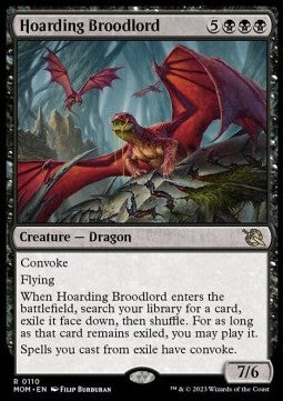 Hoarding Broodlord⁣ - March of the Machine⁣ (Rare)⁣ [110]