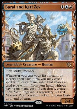 Baral and Kari Zev⁣ - March of the Machine: Extras⁣ (Rare)⁣ [302]