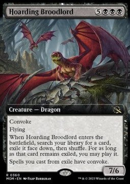 Hoarding Broodlord⁣ - March of the Machine: Extras⁣ (Rare)⁣ [360]