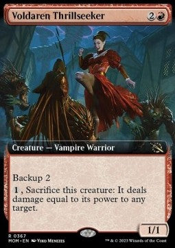 Voldaren Thrillseeker⁣ - March of the Machine: Extras⁣ (Rare)⁣ [367]