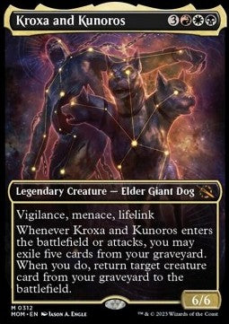 Kroxa and Kunoros⁣ - March of the Machine: Extras⁣ (Mythic)⁣ [312]