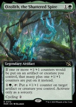 Ozolith, the Shattered Spire⁣ - March of the Machine: Extras⁣ (Rare)⁣ [372]