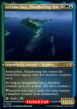 Arixmethes, Slumbering Isle (V.2)⁣ - Multiverse Legends⁣ (Rare)⁣ [97]