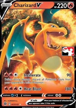 Charizard V⁣ - Play! Pokémon Prize Pack Series Two⁣ (Promo)⁣ [BRS 017]