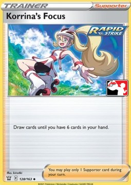 Korrina's Focus⁣ - Play! Pokémon Prize Pack Series Two⁣ (Promo)⁣ [BST 128]