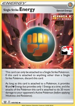 Single Strike Energy⁣ - Play! Pokémon Prize Pack Series Two⁣ (Promo)⁣ [BST 141]