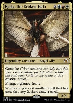 Kasla, the Broken Halo⁣ - Commander: March of the Machine⁣ (Mythic)⁣ [4]