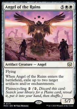 Angel of the Ruins⁣ - Commander: March of the Machine⁣ (Rare)⁣ [171]