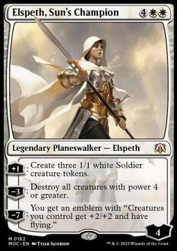 Elspeth, Sun's Champion⁣ - Commander: March of the Machine⁣ (Mythic)⁣ [182]