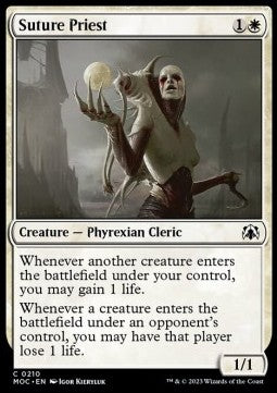 Suture Priest⁣ - Commander: March of the Machine⁣ (Common)⁣ [210]