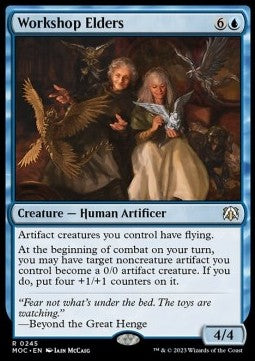 Workshop Elders⁣ - Commander: March of the Machine⁣ (Rare)⁣ [245]