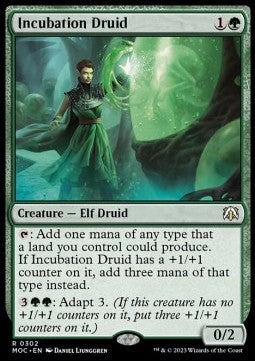 Incubation Druid⁣ - Commander: March of the Machine⁣ (Rare)⁣ [302]