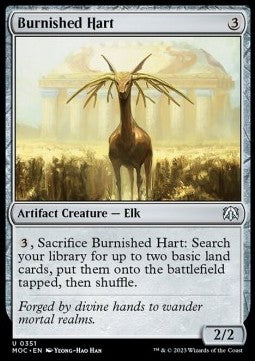 Burnished Hart⁣ - Commander: March of the Machine⁣ (Uncommon)⁣ [351]