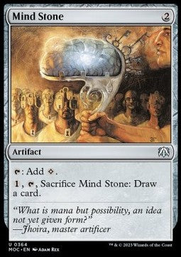 Mind Stone⁣ - Commander: March of the Machine⁣ (Uncommon)⁣ [364]