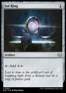 Sol Ring⁣ - Commander: March of the Machine⁣ (Uncommon)⁣ [381]