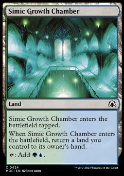 Simic Growth Chamber⁣ - Commander: March of the Machine⁣ (Common)⁣ [424]