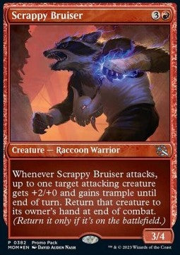 Scrappy Bruiser⁣ - March of the Machine: Promos⁣ (Uncommon)⁣ [382]