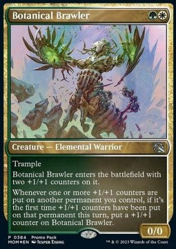 Botanical Brawler⁣ - March of the Machine: Promos⁣ (Uncommon)⁣ [384]