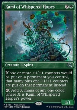 Kami of Whispered Hopes⁣ - March of the Machine: Promos⁣ (Uncommon)⁣ [383]