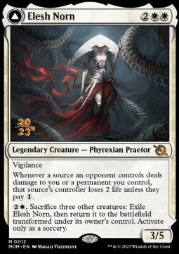 Elesh Norn // The Argent Etchings (V.1)⁣ - March of the Machine: Promos⁣ (Mythic)⁣ [12]
