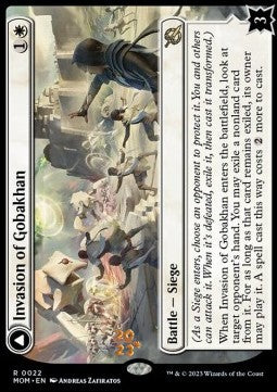 Invasion of Gobakhan // Lightshield Array (V.1)⁣ - March of the Machine: Promos⁣ (Rare)⁣ [22]