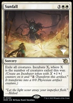 Sunfall (V.2)⁣ - March of the Machine: Promos⁣ (Rare)⁣ [40]