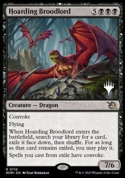 Hoarding Broodlord (V.2)⁣ - March of the Machine: Promos⁣ (Rare)⁣ [110]