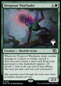 Deeproot Wayfinder (V.2)⁣ - March of the Machine: Promos⁣ (Rare)⁣ [184]