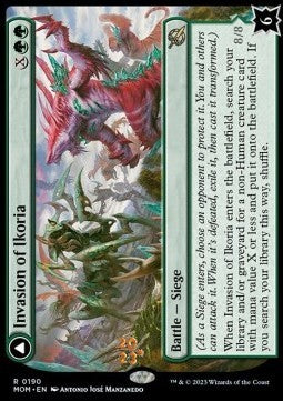 Invasion of Ikoria // Zilortha, Apex of Ikoria (V.1)⁣ - March of the Machine: Promos⁣ (Rare)⁣ [190]