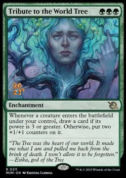 Tribute to the World Tree (V.1)⁣ - March of the Machine: Promos⁣ (Rare)⁣ [211]