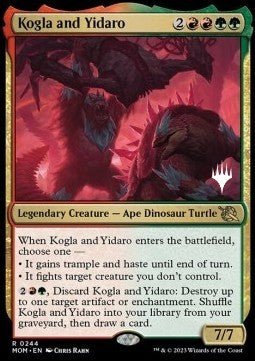 Kogla and Yidaro (V.2)⁣ - March of the Machine: Promos⁣ (Rare)⁣ [244]