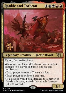 Rankle and Torbran (V.1)⁣ - March of the Machine: Promos⁣ (Rare)⁣ [252]