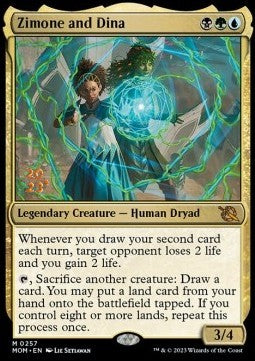 Zimone and Dina (V.1)⁣ - March of the Machine: Promos⁣ (Mythic)⁣ [257]