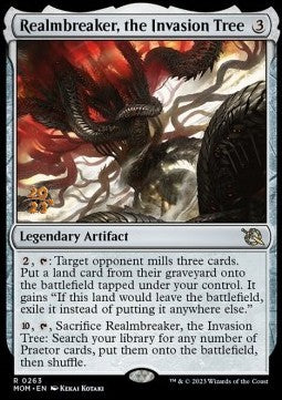 Realmbreaker, the Invasion Tree (V.1)⁣ - March of the Machine: Promos⁣ (Rare)⁣ [263]
