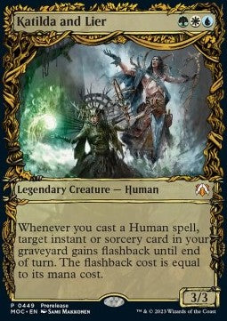 Katilda and Lier (V.2)⁣ - Commander: March of the Machine: Extras⁣ (Mythic)⁣ [449]