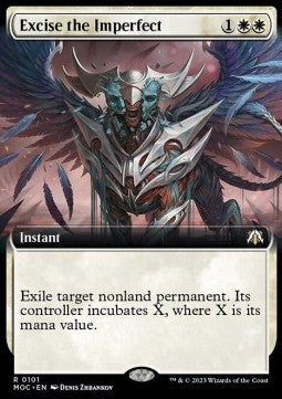Excise the Imperfect⁣ - Commander: March of the Machine: Extras⁣ (Rare)⁣ [101]