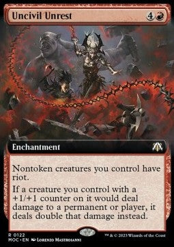 Uncivil Unrest⁣ - Commander: March of the Machine: Extras⁣ (Rare)⁣ [122]