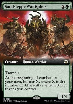 Sandsteppe War Riders⁣ - Commander: March of the Machine: Extras⁣ (Rare)⁣ [126]