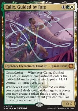 Calix, Guided by Fate⁣ - March of the Machine: The Aftermath⁣ (Mythic)⁣ [26]
