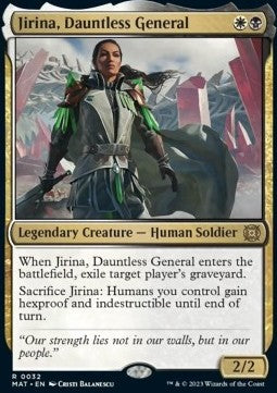 Jirina, Dauntless General⁣ - March of the Machine: The Aftermath⁣ (Rare)⁣ [32]